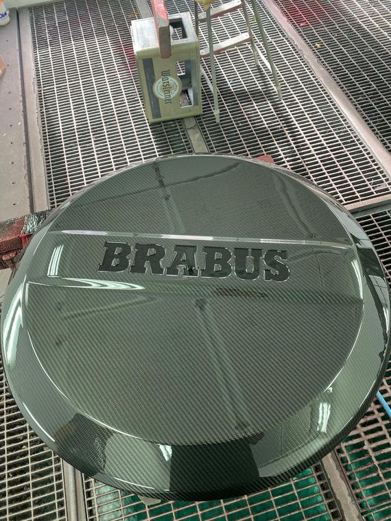 Couvre-roue carbone BRABUS